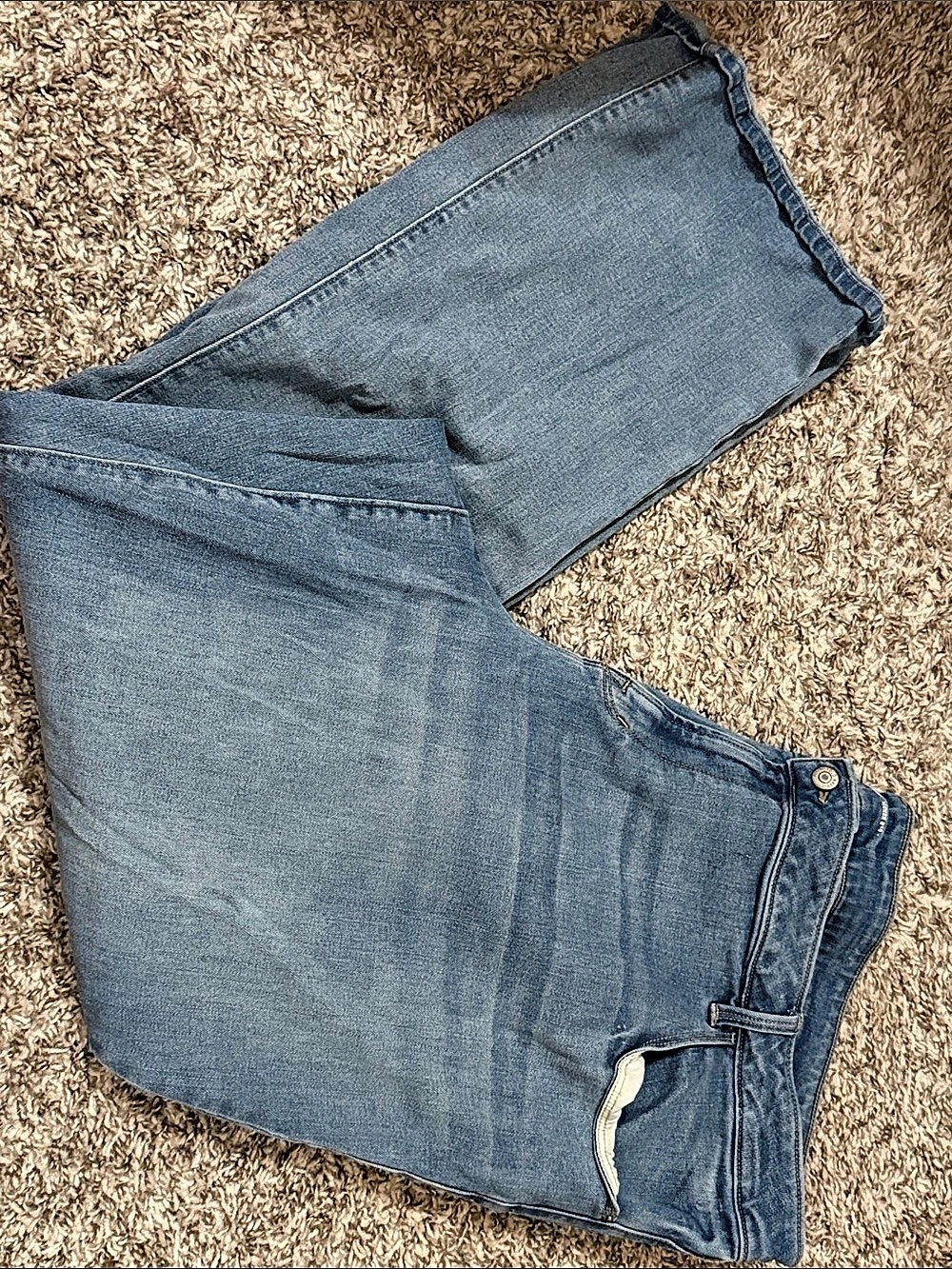 Old Navy Women's Boot Cut Jeans Blue Waist 28 Plus Long